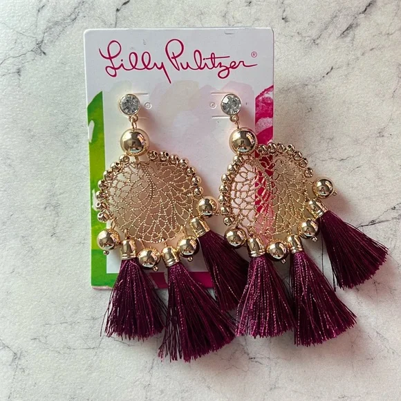 {Lilly Pulitzer} Brand New Sea Dreamer Earrings